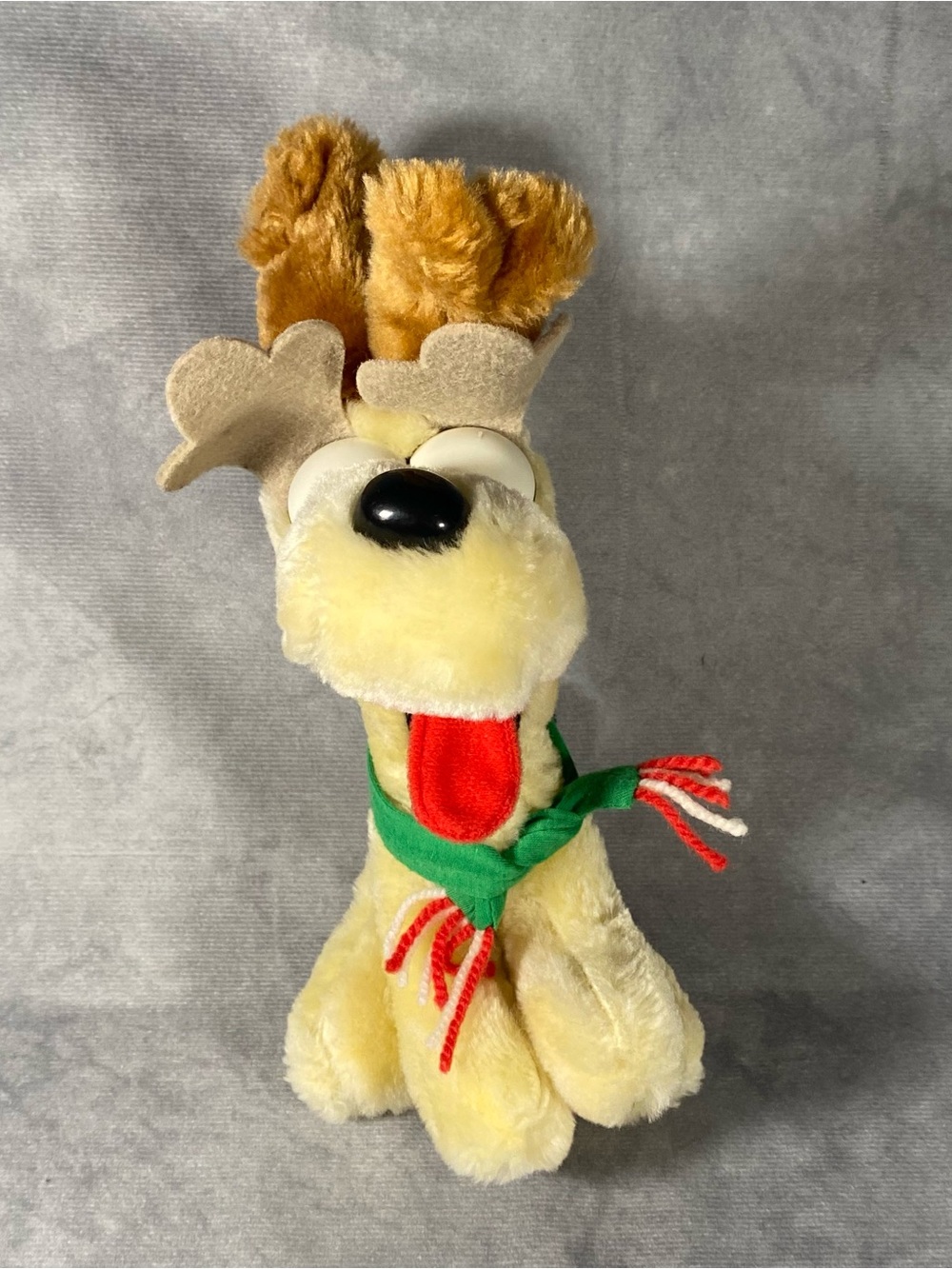 Vintage McDonald's Odie Dog Garfield Plush Stuffed Animal Toy 1981